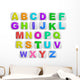 Peel and Stick Alphabet Wall Stickers