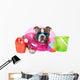 American Bully Beach Wall Decal
