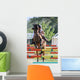 eventing horse Wall Mural