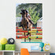 eventing horse Wall Mural