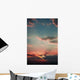Red Sunset Wall Decal Design 5