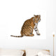 Bengal Tiger Sitting Wall Decal