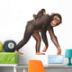Animal Monkey Chimpanzees Wall Mural