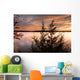 Vibrant Sunset Lake Fellows Wall Decal