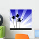 Abstract Palm Summer Wall Mural