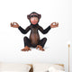 Zen Monkey Wall Decal
