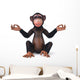 Zen Monkey Wall Decal