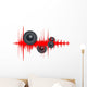 soundwave speaker Wall Decal