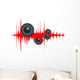 soundwave speaker Wall Decal