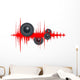 soundwave speaker Wall Decal