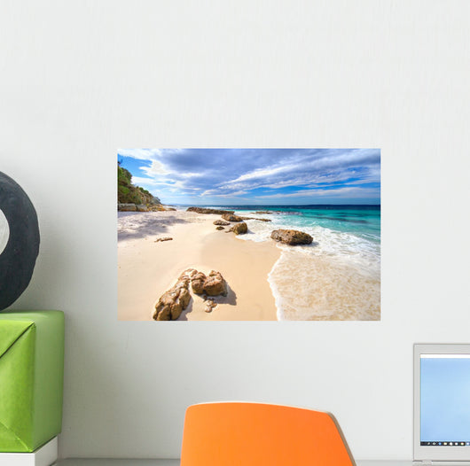 Rocks on Hyams Beach Wall Mural