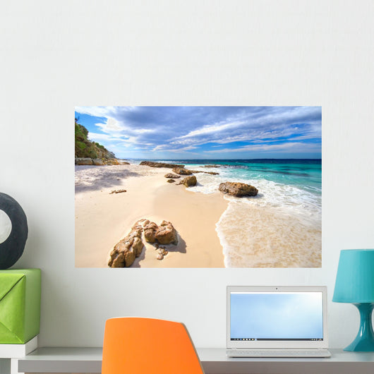 Rocks on Hyams Beach Wall Mural