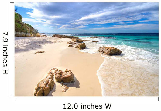 Rocks on Hyams Beach Wall Mural