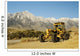 Road Grader Wall Mural