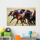 A herd of young horses Wall Mural