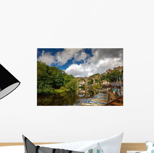Low-angle Telephoto Shot Medieval Wall Decal