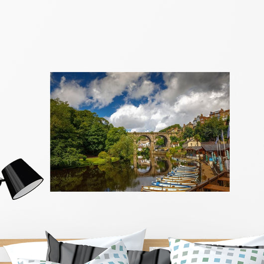 Low-angle Telephoto Shot Medieval Wall Decal