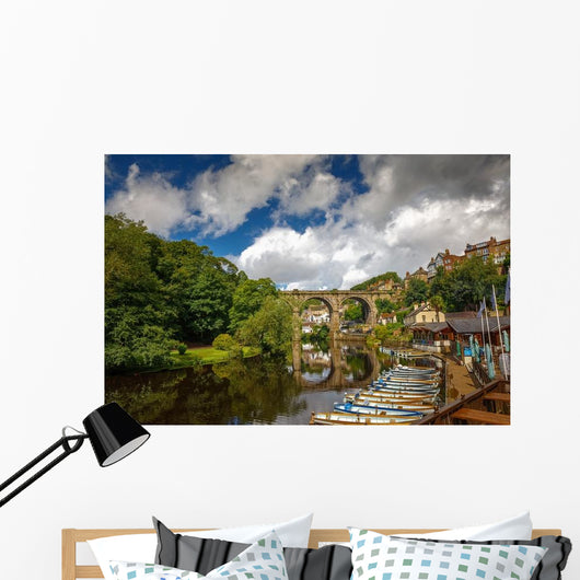 Low-angle Telephoto Shot Medieval Wall Decal