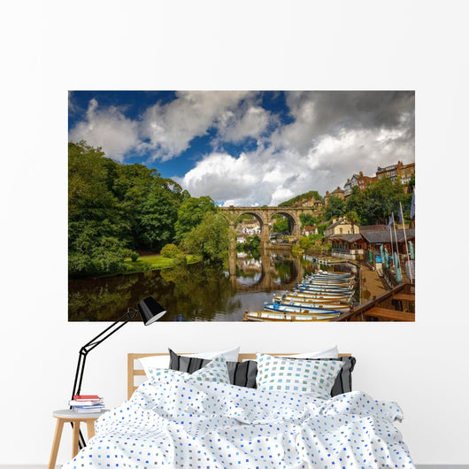 Low-angle Telephoto Shot Medieval Wall Decal