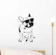 Cool Boy - French Bulldog Wall Decal