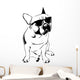 Cool Boy - French Bulldog Wall Decal