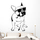 Cool Boy - French Bulldog Wall Decal