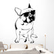 Cool Boy - French Bulldog Wall Decal