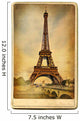 European Landmarks Vintage Cards - Paris Wall Mural
