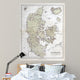 Old Map Denmark 1870