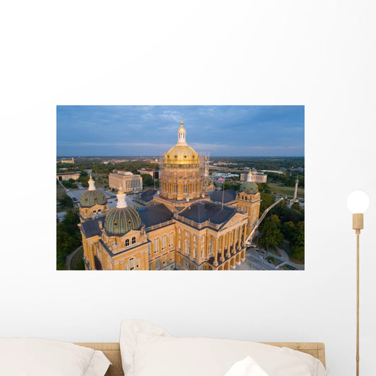 Iowa State Capitol Des Wall Decal