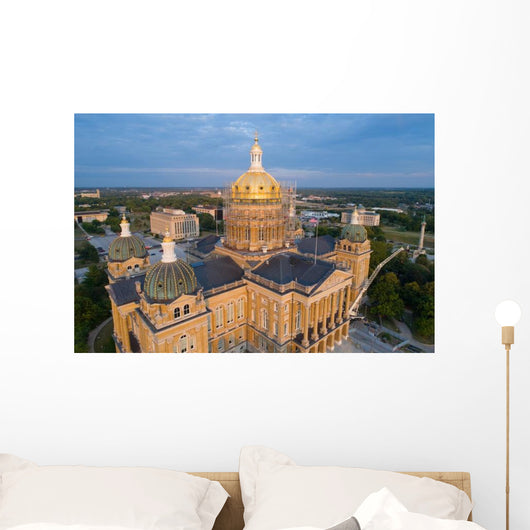 Iowa State Capitol Des Wall Decal