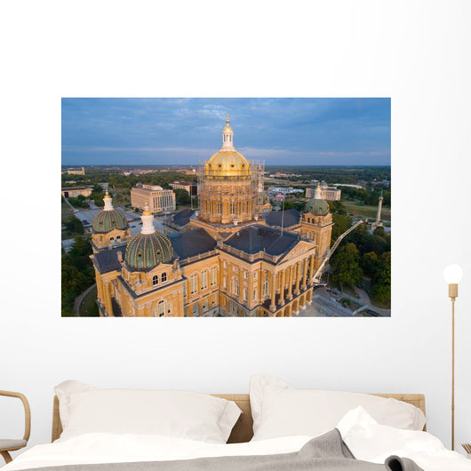 Iowa State Capitol Des Wall Decal