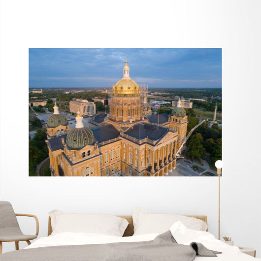 Iowa State Capitol Des Wall Decal