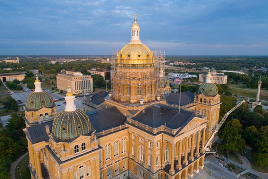 Iowa State Capitol Des Wall Decal