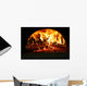 fire Wall Mural