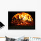 fire Wall Mural