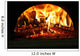 fire Wall Mural