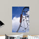 Roller Coaster and Blue Wall Decal Design 2