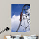 Roller Coaster and Blue Wall Decal Design 2