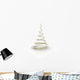 Abstract Christmas Tree Wall Decal