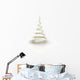 Abstract Christmas Tree Wall Decal