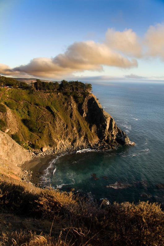 Sunset on the Big Sur Wall Mural