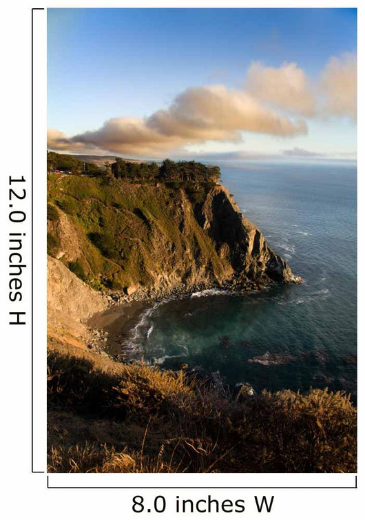 Sunset on the Big Sur Wall Mural