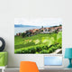 Vineyards Lavaux Region against Wall Decal