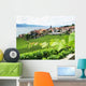 Vineyards Lavaux Region against Wall Decal