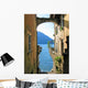 Romantic view to the famous Italian lake Como from Varenna town Wall Mural