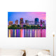 Little Rock Arkansas USA Skyline Wall Decal