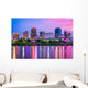 Little Rock Arkansas USA Skyline Wall Decal
