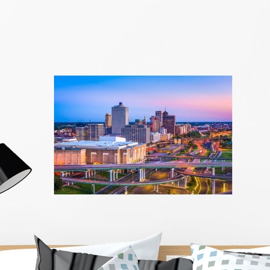 Memphis Tennessee USA Evening Wall Decal