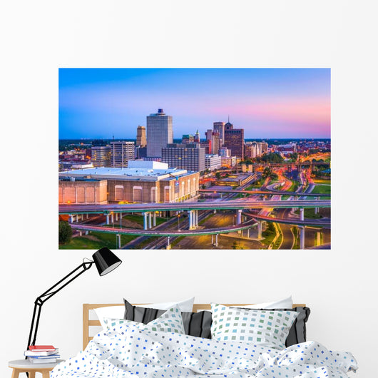 Memphis Tennessee USA Evening Wall Decal
